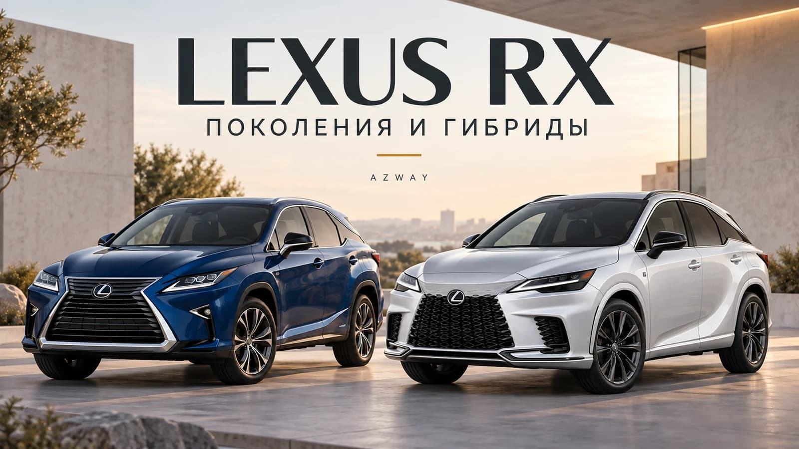 Lexus RX: поколения, двигатели, гибриды и цены